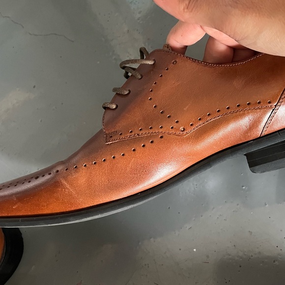 Stacy Adams Tan Leather Oxfords - Picture 6 of 6